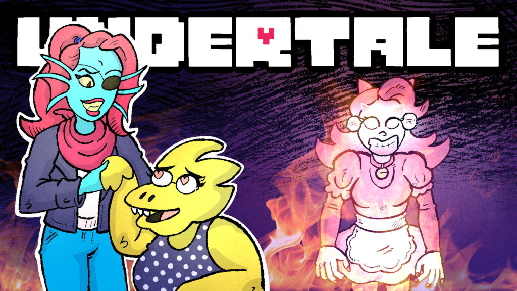 Most Content Creators and YouTubers have people to create their thumbnails for them, but since I'm an artist myself, I've always just made my own. The UNDERTALE and DELTARUNE thumbs are the ones I'm proudest of. It's always fun approaching other characters and worlds, and rendering them in my style.